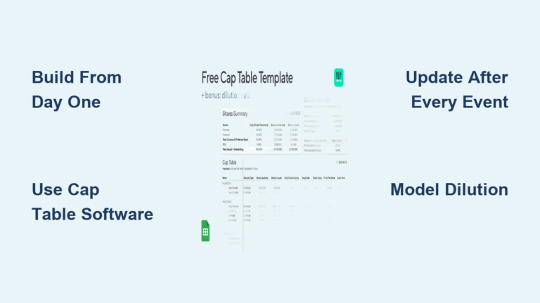 How to Manage a Cap Table: Quick Steps