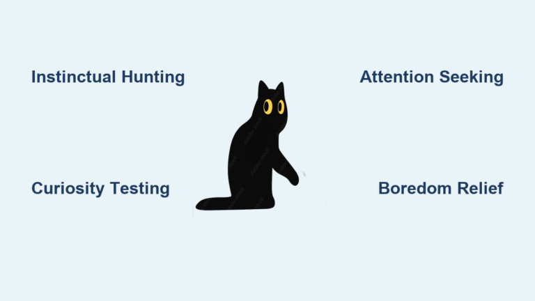 Why Cats Knock Things Off Tables