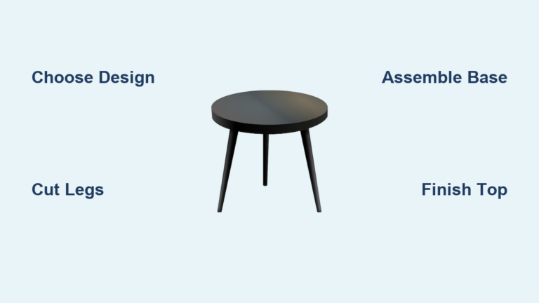 How to Build a Coffee Table: Quick Steps