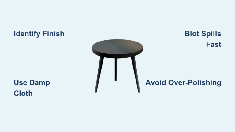 How to Clean a Coffee Table