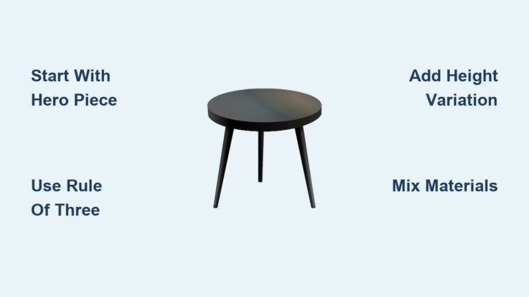 How to Decorate a Coffee Table