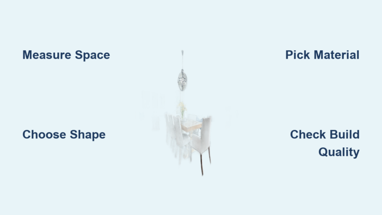 How to Choose a Dining Room Table
