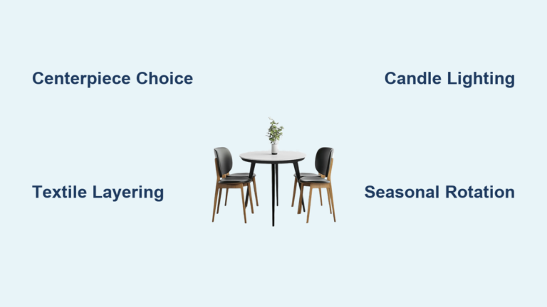 How to Decorate a Dining Table