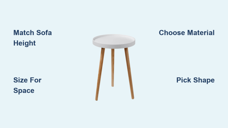How to Choose an End Table: Quick Guide