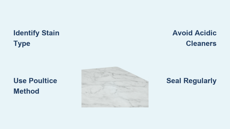 How to Remove Stains From Marble Table