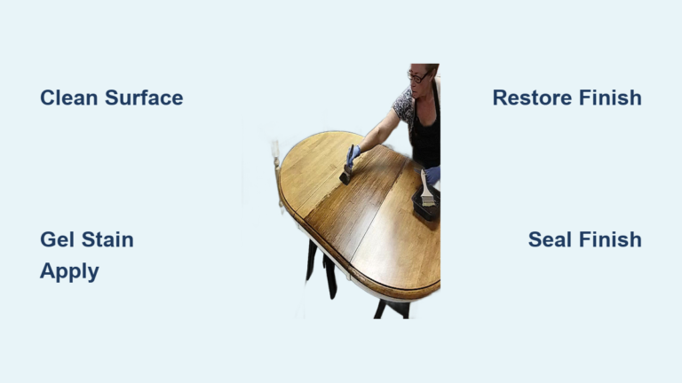 How to Refinish a Table Without Sanding