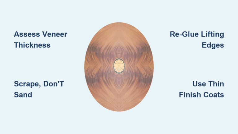 How to Restore a Veneer Table