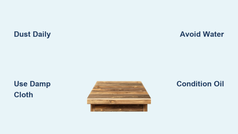 How to Clean a Wood Table